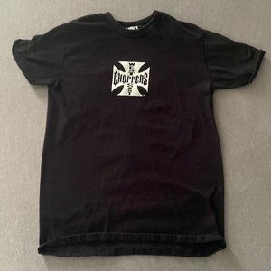 Mens Authentic West Coast Choppers Cotton Tee